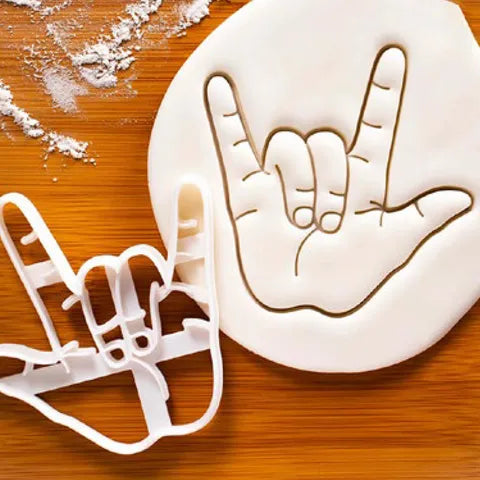 Rock On Cookie Cutter.