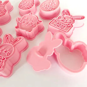 Cake Craft Easter Cookie Cutters - 8 Piece Set