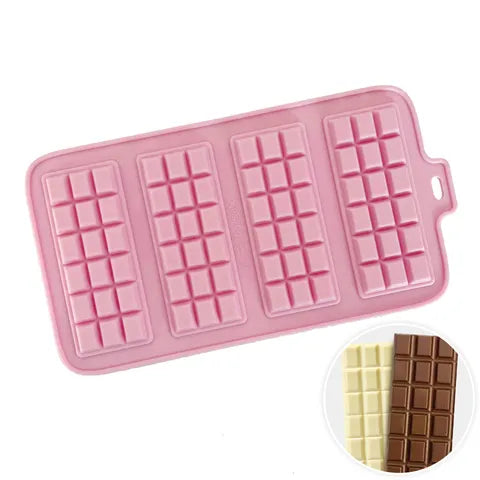 Chocolate Block Silicone Mould.