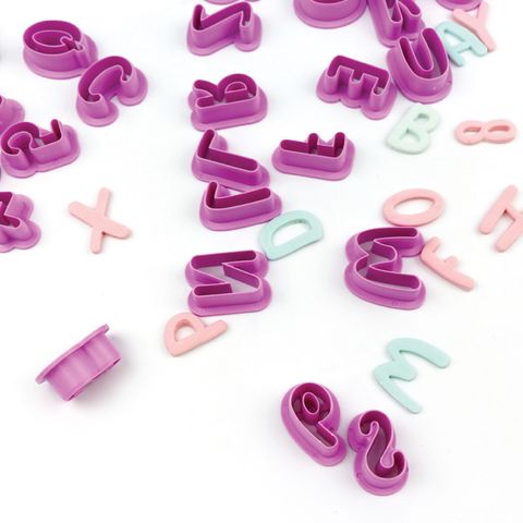 Cake Craft Alphabet and Number Cutter Set 35 pcs.