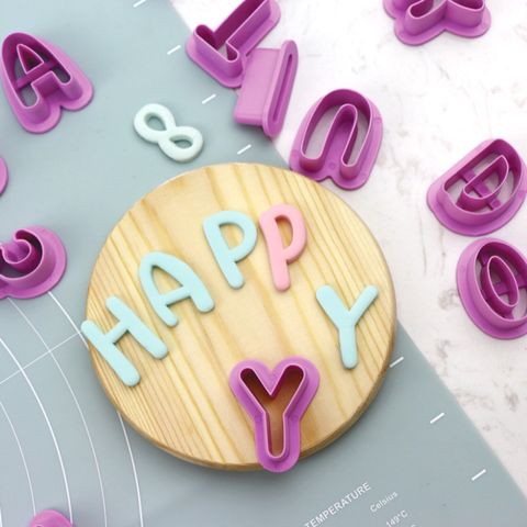 Cake Craft Alphabet and Number Cutter Set 35 pcs.