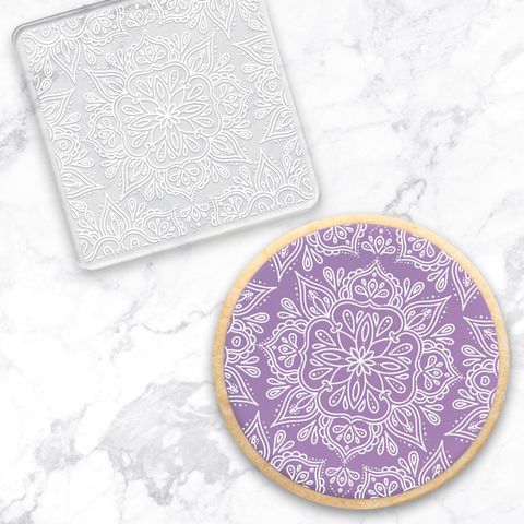 Create-a-Cutter - Floral Mandala Pattern Debosser