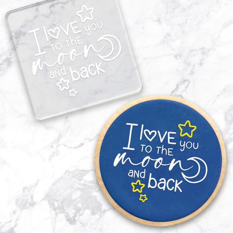 Create-a-Cutter - I Love You To The Moon And Back Debosser