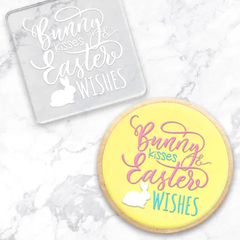 Create-a-Cutter - Bunny Kisses and Easter Wishes Debosser.