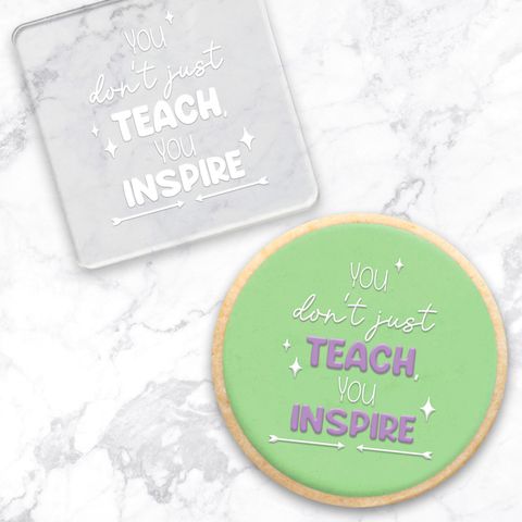 Create-a-Cutter - You Dont Just Teach, You Inspire Debosser