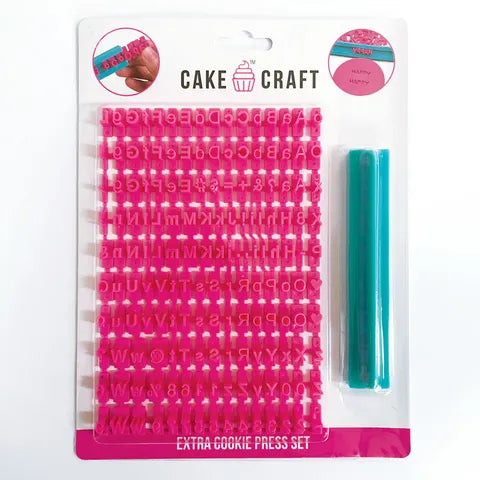 Cake Craft Extra Cookie Press Set.