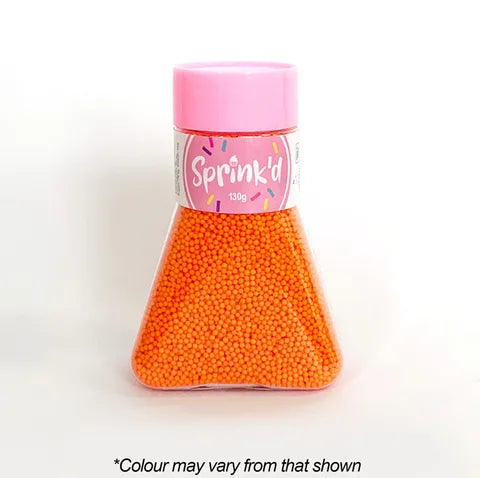 Sprink'd Sugar Balls - Orange 2mm 130g