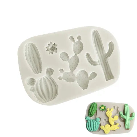 Silicone Mould - Cactus - S343.