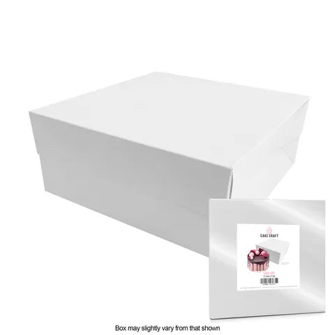 Extended Cake Box - 12inch (30cm) x 12inch (30cm) x 6inch (15cm)