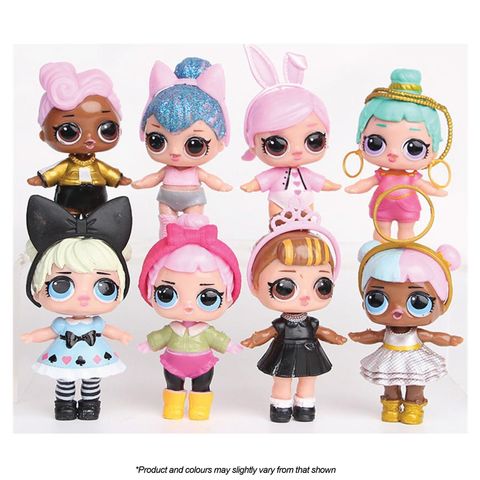 8PC LOL Surprise Figurine Set