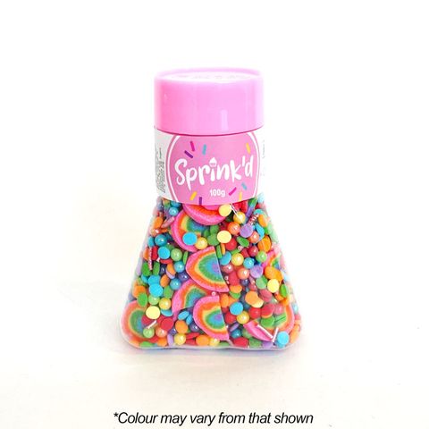 Sprink'd Whimsical Rainbow Mix 100g