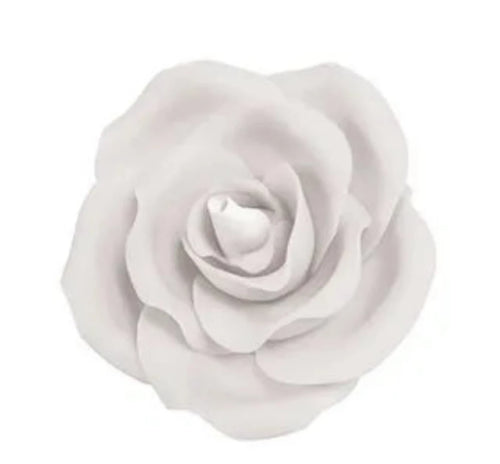Cake Craft - Sugar Flower - Single Large Rose - White