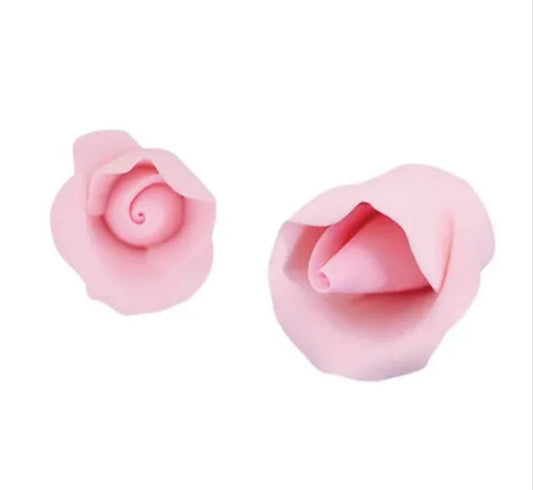 Cake Craft - Sugar Flower - Single Small Rose - Pink.