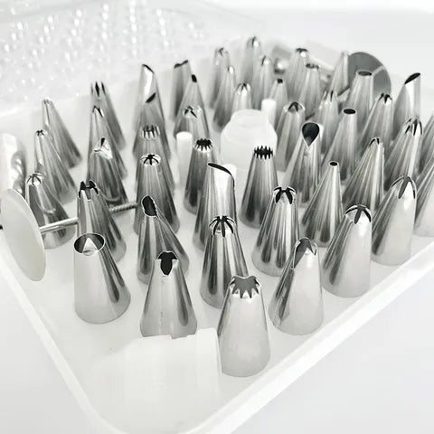 Cake Craft Master Piping Tip Set - 56 Piece