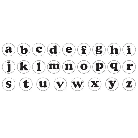 Cake Craft Push Easy Large Alphabet Cutter Set - Lower Case.