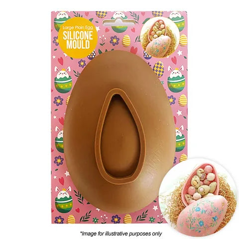 Cake Craft Silicone Mould - Large Plain Egg.