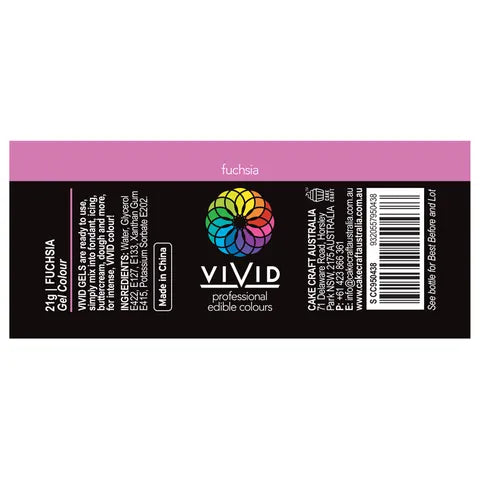 VIVID | FUCHSIA | GEL COLOUR | 21G