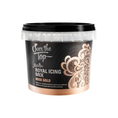 Over The Top Royal Icing - Rose Gold 150g.