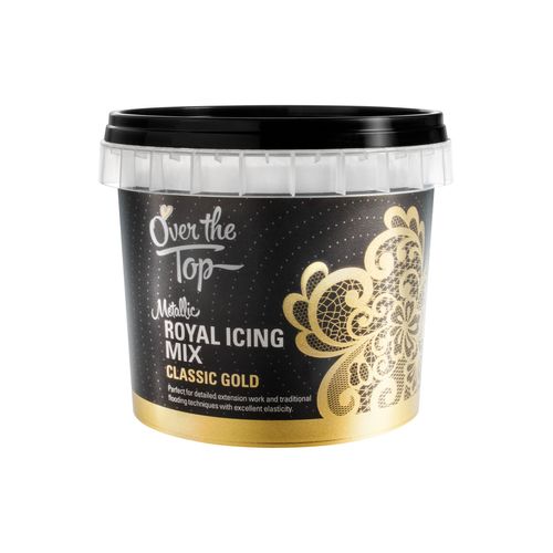 Over The Top Royal Icing - Classic Gold 150g