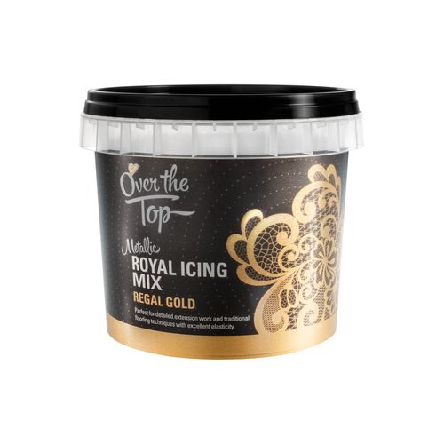 Over The Top Royal Icing - Regal Gold 150g