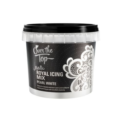 Over The Top Royal Icing - Pearl White 150g.