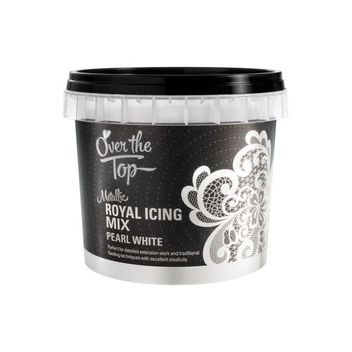 Over The Top Royal Icing - Pearl White 150g