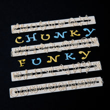 Funky Letter and Number Set
