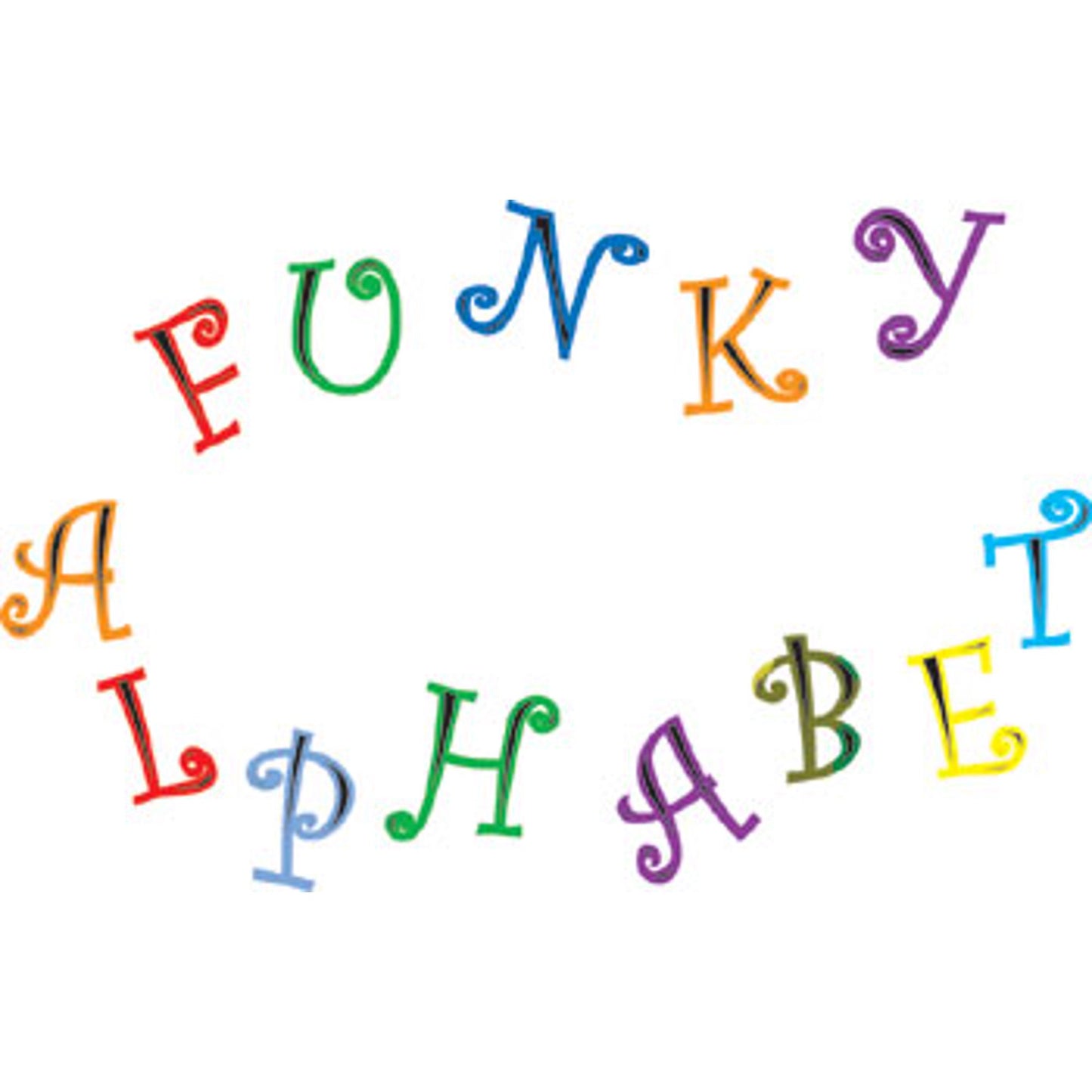 Funky Letter and Number Set