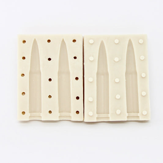 Silicone Mould - 3D Bullet - S463 N/A