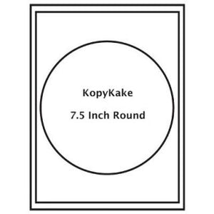 24PK KopyKake 7.5inch Round Edible Icing Sheets