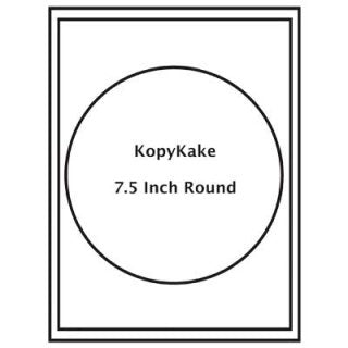 24PK KopyKake 7.5inch Round Edible Icing Sheets