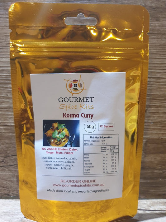 Gourmet Spice Kit - Korma Curry Spice 50g