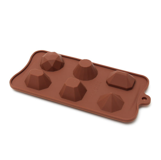 Silicone Chocolate Mould - Large Gems.