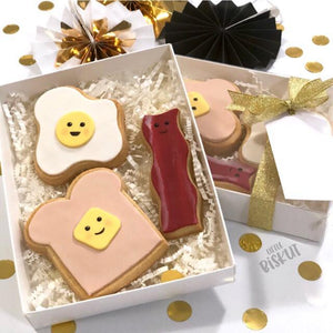 Little Biskut - Bacon, Egg and Toast Cutter Set