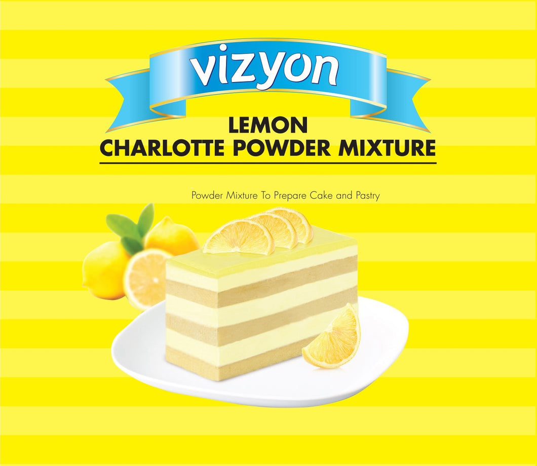 Vizyon Charlotte Mousse Power Mixture - Lemon 200g
