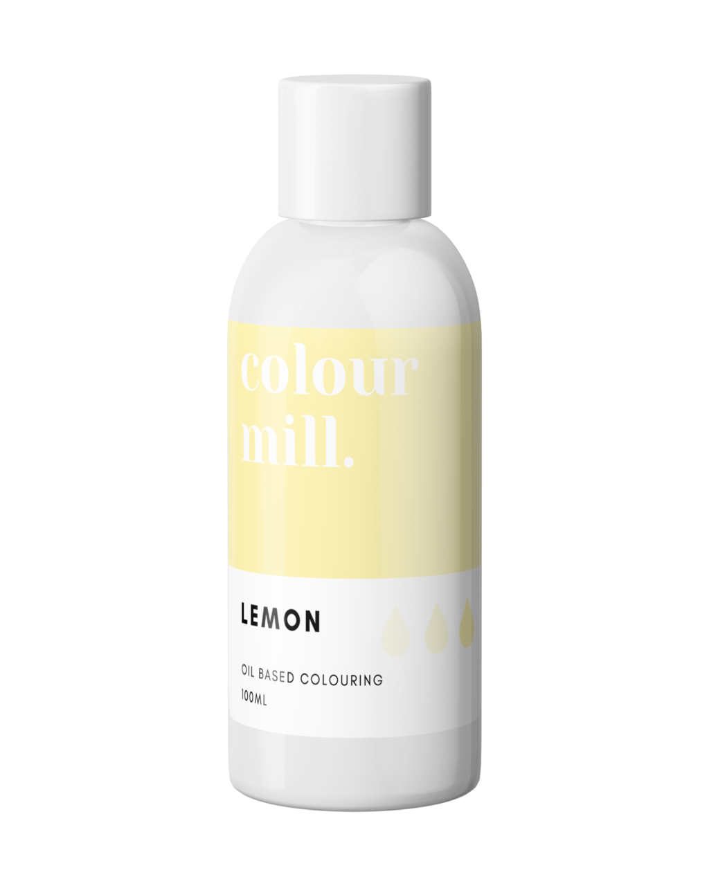 100ml Colour Mill Oil Based Colour - Lemon