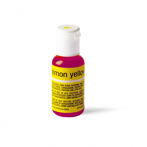Chefmaster Liqua-Gel Colour 20g - Lemon Yellow