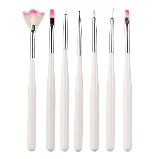 7Pc Light Paintbrush Set