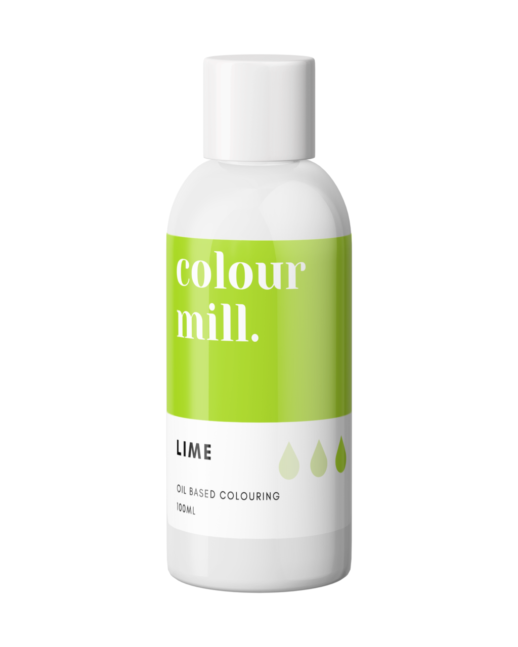 100ml Colour Mill Oil Based Colour - Lime