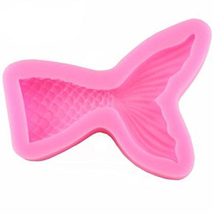 Silicone Mould - Mermaid Tail Large - S101