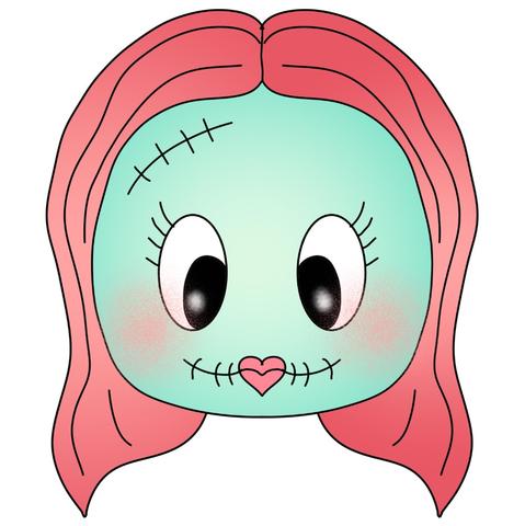 Sally Face Cookie Cutter.