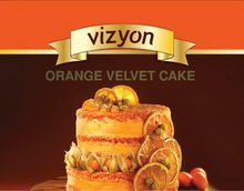 1kg Vizyon Orange Velvet Cake Mix