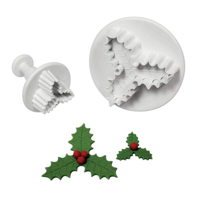 3PC 3 Leaf Holly Plunger Cutter Set