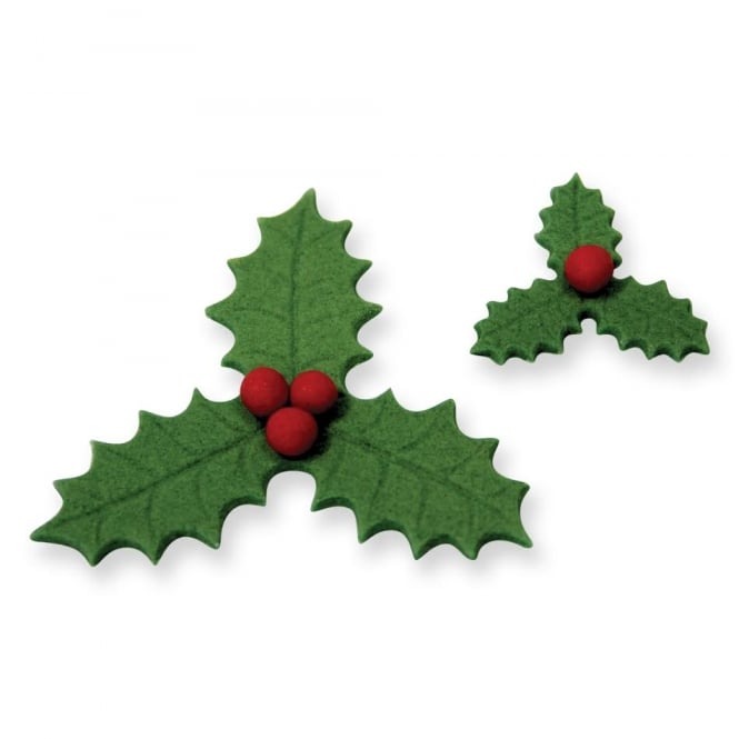 2PC 3 Leaf Holly Plunger Cutter Set