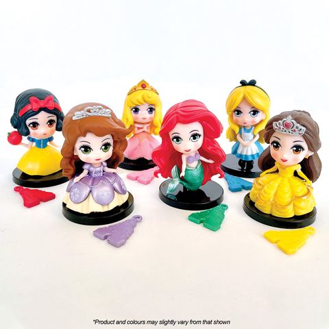 6PC Disney Princess Figurine Set