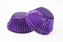 #550 Large Metallic Foil Cupcake Cases - Approx 500 - Assorted Colours