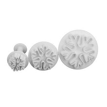 3PC Snowflake Style 2 Plunger Cutter Set