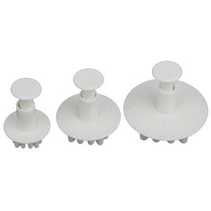 3PC Snowflake Style 2 Plunger Cutter Set
