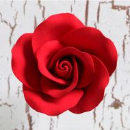 Sugar Flower - Tea Rose - Medium - Red