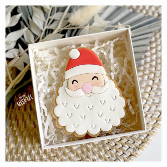 Little Biskut Cutter and Stamp - Santa.